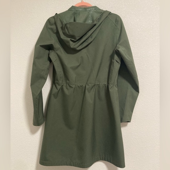 UNIQLO Long Army Green Jacket - XS - Picture 2 of 8